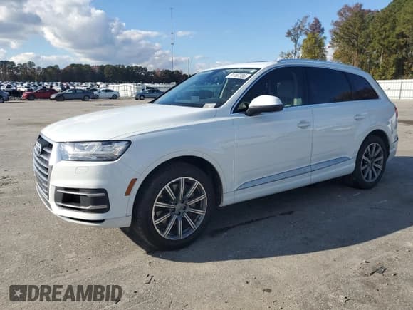 ✅ 2019 Audi Q7 Premium Plus • VIN: WA1LAAF74KD012727 • Лот: 91187385. Опубликован ранее на Copart с пробегом 51 019 миль. Бесплатный доступ к архиву аукционных продаж из США и подробный отчёт об истории автомобиля на DreamBid. Изображение 1.