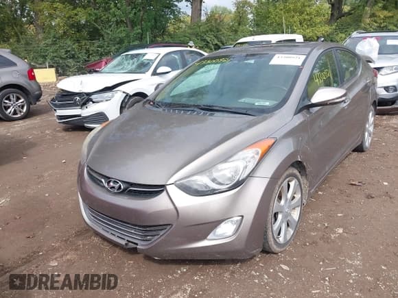 ✅ 2013 Hyundai Elantra GLS • VIN: 5NPDH4AE1DH417972 • Lot: 43300921. Listed on IAAI with 181,293 mi. Free auction sales archive from the USA and detailed vehicle history report at DreamBid. Image 2.
