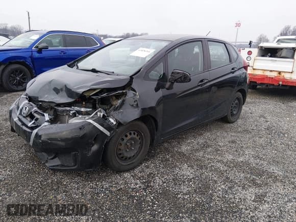 ✅ 2015 Honda Fit LX • VIN: 3HGGK5H59FM714237 • Lot: 43828366. Listed on IAAI with 151,758 mi. Free auction sales archive from the USA and detailed vehicle history report at DreamBid. Image 2.