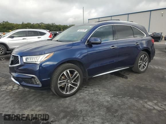 ✅ 2017 Acura MDX Advance • VIN: 5FRYD4H85HB000984 • Lot: 90234195. Listed on Copart with 122,096 mi. Free auction sales archive from the USA and detailed vehicle history report at DreamBid. Image 1.