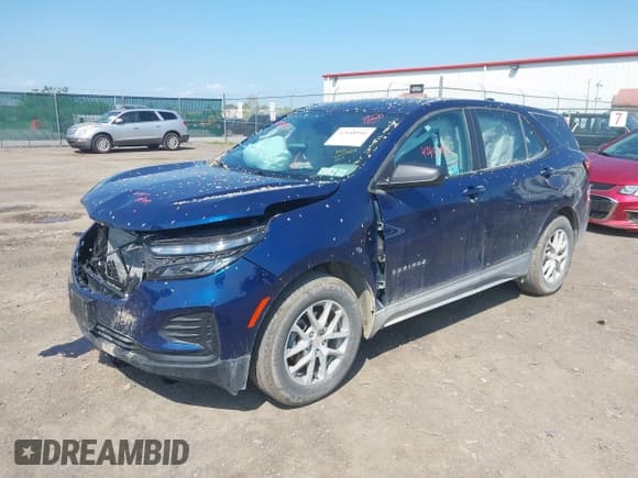 ✅ 2022 Chevrolet Equinox LS • VIN: 3GNAXSEV8NS152440 • Lot: 42458916. Listed on IAAI with 26,735 mi. Free auction sales archive from the USA and detailed vehicle history report at DreamBid. Image 17.