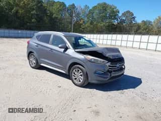 2018 Hyundai Tucson SEL with VIN KM8J33A43JU615193, listed as a IAAI auction lot 43446233 with 143,042 mi miles and . Bid and sale history available at DreamBid. Image 1.