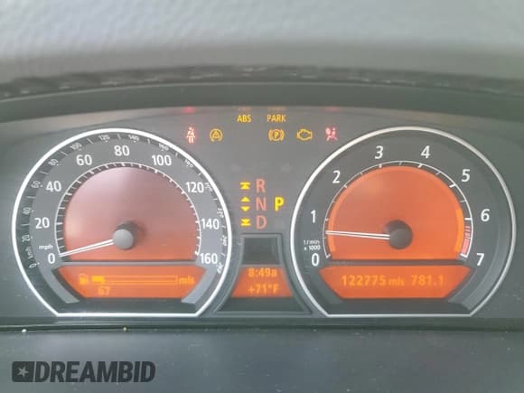 ✅ 2003 BMW 7 Series 745Li • VIN: WBAGN63433DR16621 • Lot: 53886355. Listed on Copart with 122,775 mi. Free auction sales archive from the USA and detailed vehicle history report at DreamBid. Image 9.