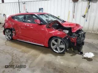 ✅ 2015 Hyundai Veloster Turbo • VIN: KMHTC6AE3FU232526 • Lot: 73382524. Listed on Copart with Not provided. Free auction sales archive from the USA and detailed vehicle history report at DreamBid. Image 4.