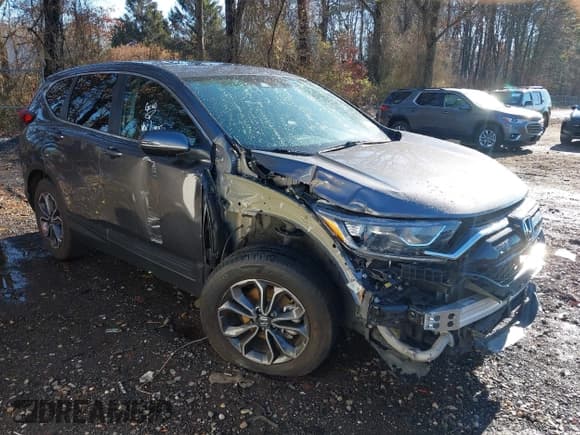 ✅ 2021 Honda CR-V EX • VIN: 5J6RW2H56MA006302 • Лот: 43701727. Опубликован ранее на IAAI с пробегом 68 298 миль. Бесплатный доступ к архиву аукционных продаж из США и подробный отчёт об истории автомобиля на DreamBid. Изображение 1.