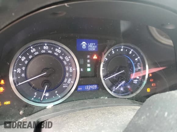 ✅ 2013 Lexus IS 350 • VIN: JTHBE5C29D5031596 • Lot: 80973604. Listed on Copart with 133,409 mi. Free auction sales archive from the USA and detailed vehicle history report at DreamBid. Image 9.