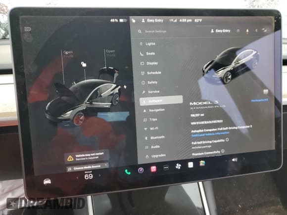 ✅ 2020 Tesla Model 3 Standard Range Plus • VIN: 5YJ3E1EA3LF657631 • Lot: 86534105. Wystawiony na Copart z przebiegiem 116 127 mil. Bezpłatny archiwum sprzedaży aukcyjnych z USA i szczegółowy raport historii pojazdu na DreamBid. Zdjęcie 9.