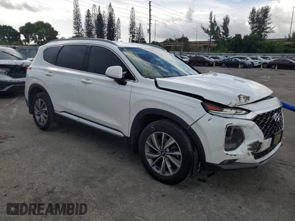 ✅ 2019 Hyundai Santa Fe SEL • VIN: 5NMS33AD1KH115924 • Lot: 64505213. Listed on Copart with 13,425 mi. Free auction sales archive from the USA and detailed vehicle history report at DreamBid. Image 4.