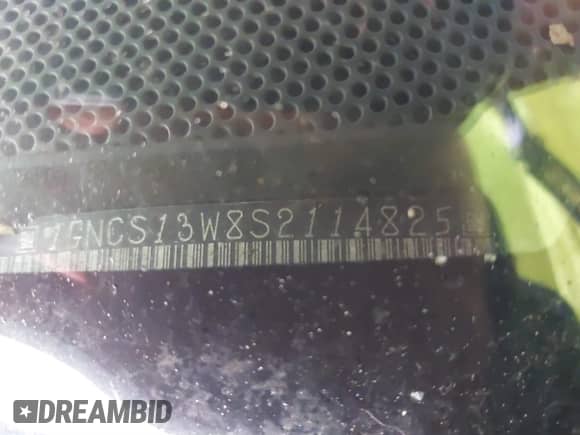 1995 Chevrolet Blazer z VIN 1GNCS13W8S2114825, wystawiony jako IAAI lot #41771021 z przebiegiem 233 239 mil mil oraz . Historia ofert i sprzedaży dostępna na DreamBid. Obrazek 9.