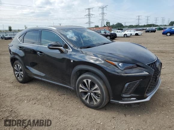✅ 2020 Lexus NX 300 F Sport • VIN: JTJSARDZ0L2229898 • Lot: 63782935. Listed on Copart with 43,903 mi. Free auction sales archive from the USA and detailed vehicle history report at DreamBid. Image 4.