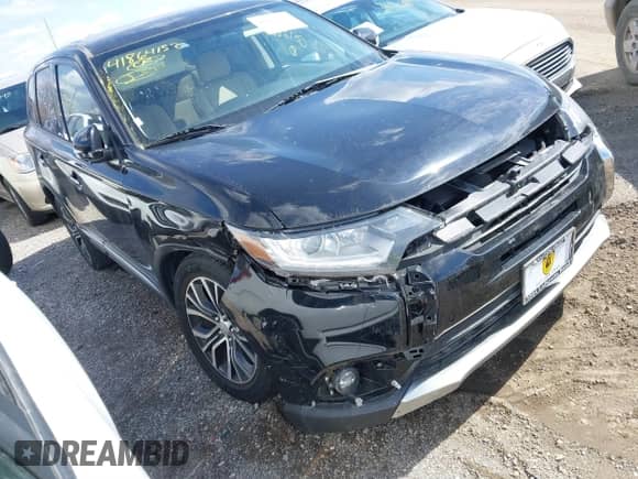 2018 Mitsubishi Outlander SE with VIN JA4AD3A34JJ001290, listed as a IAAI auction lot 41864152 with 94,200 mi miles and . Bid and sale history available at DreamBid. Image 1.