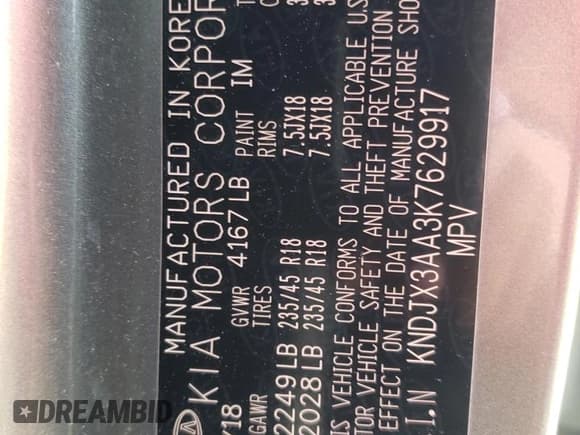 ✅ 2019 Kia Soul + • VIN: KNDJX3AA3K7629917 • Lot: 65707515. Listed on Copart with 48,871 mi. Free auction sales archive from the USA and detailed vehicle history report at DreamBid. Image 12.