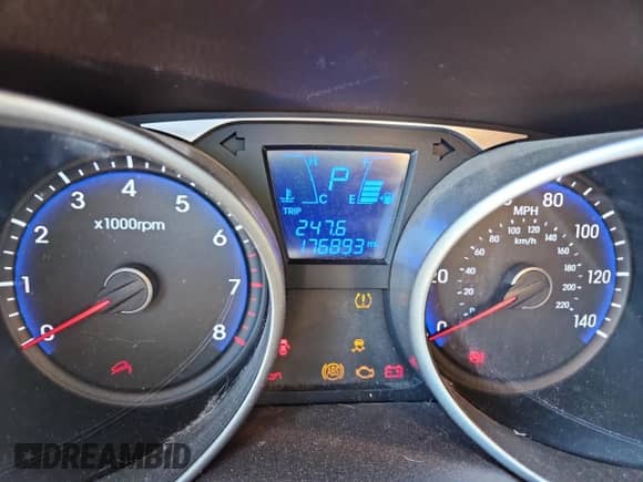 2014 Hyundai Tucson SE z VIN KM8JUCAG8EU914661, wystawiony jako Copart lot #70832365 z przebiegiem 176 893 mil mil oraz Czysty tytuł • Clean title. Historia ofert i sprzedaży dostępna na DreamBid. Obrazek 9.