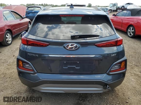 ✅ 2019 Hyundai Kona Ultimate • VIN: KM8K53A50KU219764 • Лот: 63733214. Опубликован ранее на Copart с пробегом 37 113 миль. Бесплатный доступ к архиву аукционных продаж из США и подробный отчёт об истории автомобиля на DreamBid. Изображение 6.