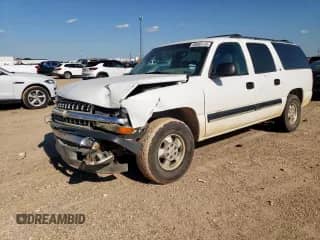 2001 Chevrolet Suburban LS z VIN 3GNEC16T11G274672, wystawiony jako Copart lot #60063175 z przebiegiem Nie podano mil oraz Szkoda całkowita • Salvage title. Historia ofert i sprzedaży dostępna na DreamBid. Obrazek 1.