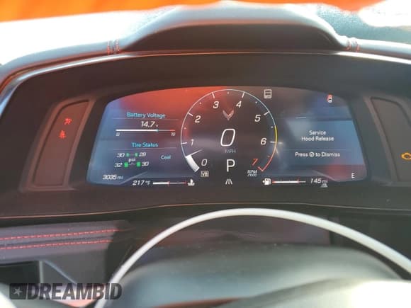 ✅ 2022 Chevrolet Corvette 2LT • VIN: 1G1YB2D43N5000020 • Lot: 89662695. Listed on Copart with 3,035 mi. Free auction sales archive from the USA and detailed vehicle history report at DreamBid. Image 9.