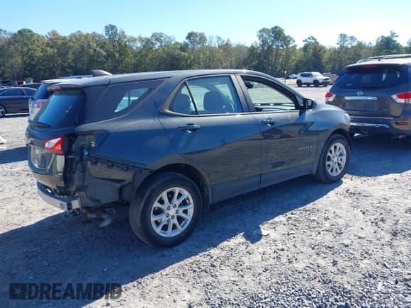 ✅ 2020 Chevrolet Equinox LS • VIN: 3GNAXHEV7LS619850 • Lot: 43511955. Wystawiony na IAAI z przebiegiem 47 118 mil. Bezpłatny archiwum sprzedaży aukcyjnych z USA i szczegółowy raport historii pojazdu na DreamBid. Zdjęcie 4.