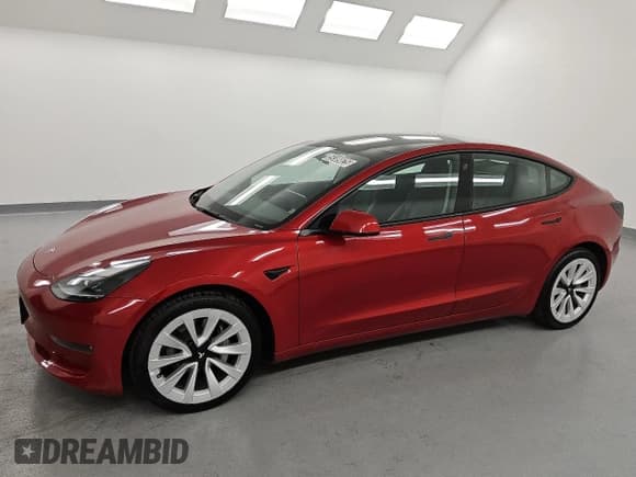 ✅ 2022 Tesla Model 3 Long Range • VIN: 5YJ3E1EBXNF291047 • Lot: 59389825. Wystawiony na Copart z przebiegiem 103 980 mil. Bezpłatny archiwum sprzedaży aukcyjnych z USA i szczegółowy raport historii pojazdu na DreamBid. Zdjęcie 1.