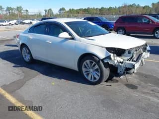 ✅ 2014 Buick Regal • VIN: 2G4GK5EX7E9233507 • Lot: 43757393. Listed on IAAI with 131,075 mi. Free auction sales archive from the USA and detailed vehicle history report at DreamBid. Image 1.