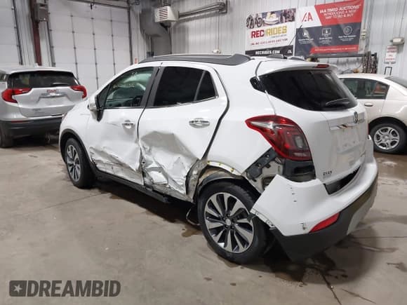 ✅ 2019 Buick Encore Essence • VIN: KL4CJGSM3KB744938 • Lot: 43289486. Listed on IAAI with 89,350 mi. Free auction sales archive from the USA and detailed vehicle history report at DreamBid. Image 3.