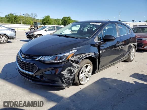 ✅ 2017 Chevrolet Cruze LT • VIN: 3G1BE6SM0HS596916 • Lot: 51123593. Listed on Copart with 114,371 mi. Free auction sales archive from the USA and detailed vehicle history report at DreamBid. Image 1.