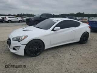 2015 Hyundai Genesis Coupe R-Spec z VIN KMHHU6KJ5FU122396, wystawiony jako Copart lot #72291494 z przebiegiem 76 849 mil mil oraz Szkoda całkowita • Salvage title. Historia ofert i sprzedaży dostępna na DreamBid. Obrazek 1.