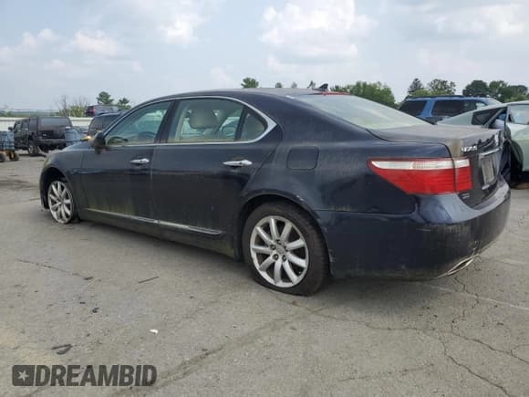 ✅ 2008 Lexus LS 460 L • VIN: JTHGL46F485024937 • Lot: 67966755. Listed on Copart with Not provided. Free auction sales archive from the USA and detailed vehicle history report at DreamBid. Image 2.