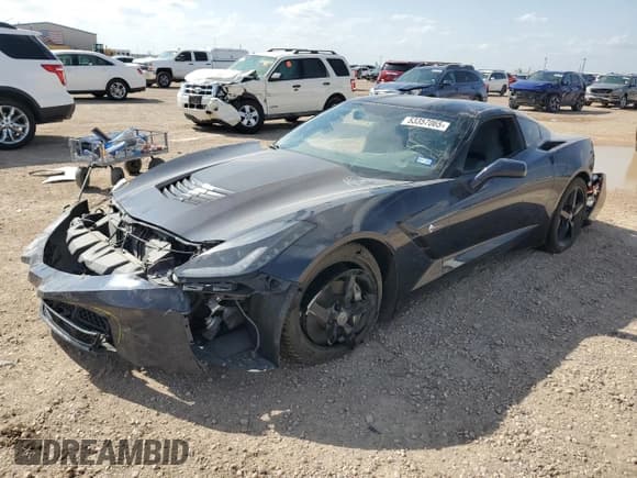 ✅ 2015 Chevrolet Corvette 1LT • VIN: 1G1YB2D73F5110187 • Lot: 53357065. Listed on Copart with 115,387 mi. Free auction sales archive from the USA and detailed vehicle history report at DreamBid. Image 1.