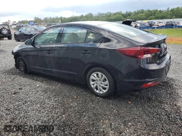 2020 Hyundai Elantra SE with VIN 5NPD74LF1LH616690, listed as a Copart auction lot 60151175 with 27,235 mi miles and Salvage title. Bid and sale history available at DreamBid. Image 2.