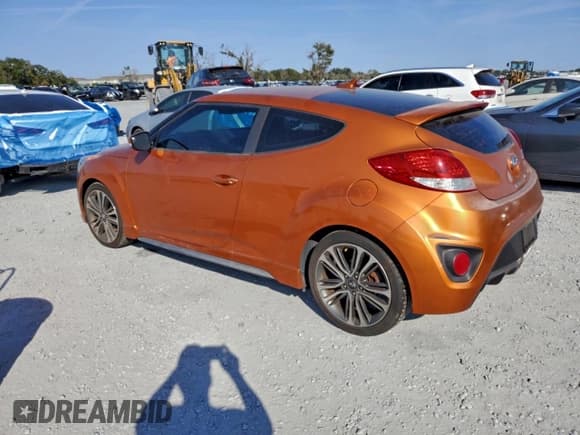 ✅ 2016 Hyundai Veloster Turbo Rally Edition • VIN: KMHTC6AEXGU289940 • Лот: 95263385. Опубликован ранее на Copart с пробегом 57 476 миль. Бесплатный доступ к архиву аукционных продаж из США и подробный отчёт об истории автомобиля на DreamBid. Изображение 2.