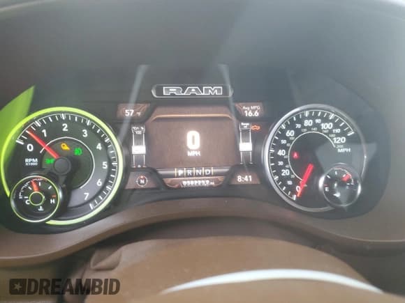 ✅ 2020 Ram 1500 Laramie • VIN: 1C6SRFJT1LN323711 • Лот: 54766685. Опубликован ранее на Copart с пробегом 58 223 миль. Бесплатный доступ к архиву аукционных продаж из США и подробный отчёт об истории автомобиля на DreamBid. Изображение 9.