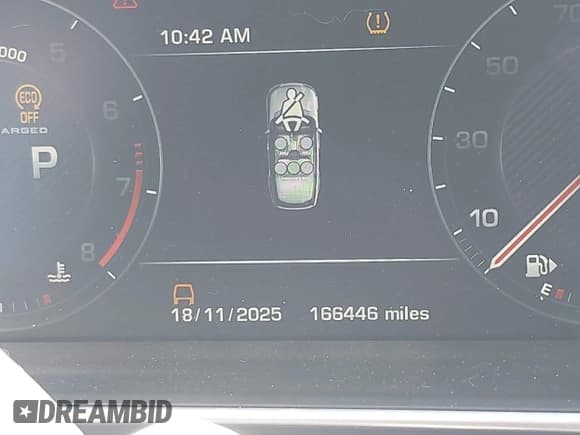 ✅ 2014 Land Rover Range Rover Supercharged • VIN: SALGS2EF9EA130340 • Lot: 43735561. Listed on IAAI with 166,446 mi. Free auction sales archive from the USA and detailed vehicle history report at DreamBid. Image 7.