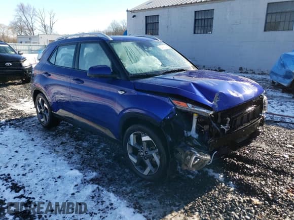 ✅ 2022 Hyundai Venue SEL • VIN: KMHRC8A34NU187955 • Lot: 86426744. Listed on Copart with 34,966 mi. Free auction sales archive from the USA and detailed vehicle history report at DreamBid. Image 4.