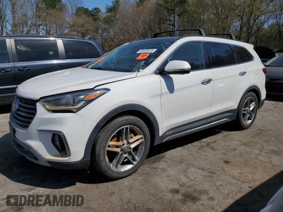 2019 Hyundai Santa Fe Limited Ultimate z VIN KM8SRDHF2KU303206, wystawiony jako Copart lot #50435315 z przebiegiem Nie podano mil oraz Czysty tytuł • Clean title. Historia ofert i sprzedaży dostępna na DreamBid. Obrazek 1.