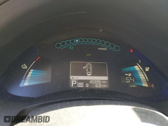 ✅ 2015 Nissan LEAF SV • VIN: 1N4AZ0CP5FC326425 • Lot: 70963675. Wystawiony na Copart z przebiegiem 40 390 mil. Bezpłatny archiwum sprzedaży aukcyjnych z USA i szczegółowy raport historii pojazdu na DreamBid. Zdjęcie 9.