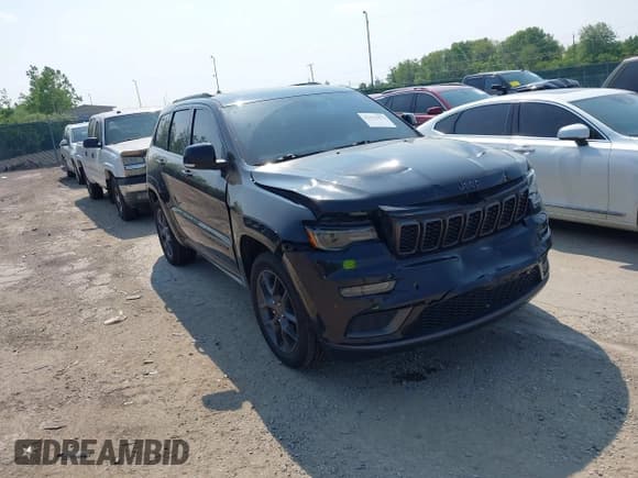 ✅ 2019 Jeep Grand Cherokee Limited • VIN: 1C4RJFBG0KC807816 • Lot: 42353953. Listed on IAAI with 95,989 mi. Free auction sales archive from the USA and detailed vehicle history report at DreamBid. Image 1.