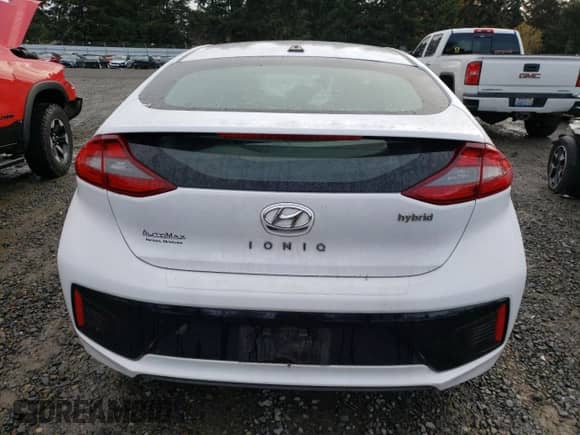 2017 Hyundai Ioniq SEL с VIN KMHC75LCXHU047094, выставлен на аукционе Copart как лот 79287044 с пробегом 107 764 миль миль и Списание • Salvage title. История ставок и продаж доступна на DreamBid. Изображение 6.