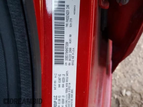 ✅ 2011 Dodge Avenger Mainstreet • VIN: 1B3BD1FB4BN573390 • Лот: 83972704. Опубликован ранее на Copart с пробегом 119 226 миль. Бесплатный доступ к архиву аукционных продаж из США и подробный отчёт об истории автомобиля на DreamBid. Изображение 13.