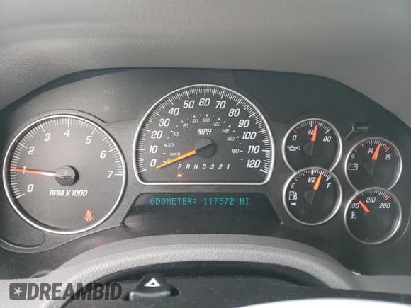 ✅ 2007 GMC Envoy SLT • VIN: 1GKDS13S572149070 • Лот: 63199605. Опубликован ранее на Copart с пробегом 117 572 миль. Бесплатный доступ к архиву аукционных продаж из США и подробный отчёт об истории автомобиля на DreamBid. Изображение 9.