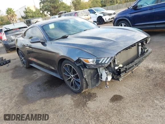 ✅ 2015 Ford Mustang EcoBoost • VIN: 1FA6P8TH4F5396389 • Lot: 43744946. Wystawiony na IAAI z przebiegiem 100 111 mil. Bezpłatny archiwum sprzedaży aukcyjnych z USA i szczegółowy raport historii pojazdu na DreamBid. Zdjęcie 1.