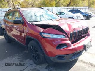 ✅ 2015 Jeep Cherokee Sport • VIN: 1C4PJLAB6FW695166 • Lot: 43616568. Listed on IAAI with 34,689 mi. Free auction sales archive from the USA and detailed vehicle history report at DreamBid. Image 1.