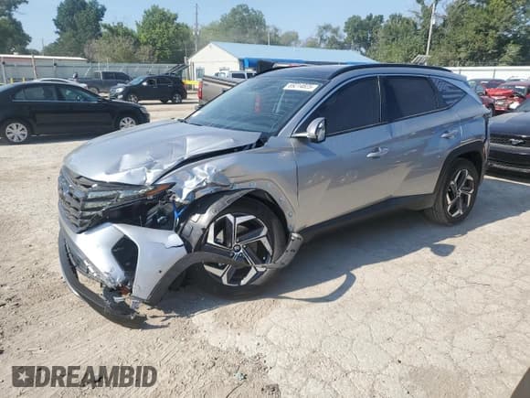 ✅ 2024 Hyundai Tucson Limited • VIN: KM8JECD16RU245817 • Lot: 69214825. Listed on Copart with 3,327 mi. Free auction sales archive from the USA and detailed vehicle history report at DreamBid. Image 1.