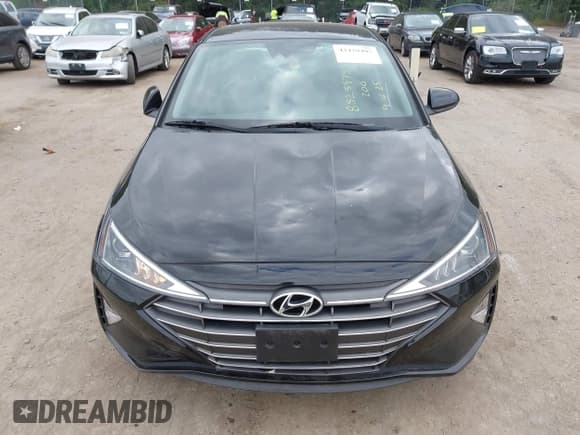 ✅ 2020 Hyundai Elantra Value Edition • VIN: KMHD84LF3LU107120 • Lot: 43429495. Listed on IAAI with 48,437 mi. Free auction sales archive from the USA and detailed vehicle history report at DreamBid. Image 13.