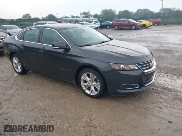 ✅ 2015 Chevrolet Impala LT • VIN: 1G1115SL4FU143565 • Лот: 43400334. Опубликован ранее на IAAI с пробегом 122 839 миль. Бесплатный доступ к архиву аукционных продаж из США и подробный отчёт об истории автомобиля на DreamBid. Изображение 1.