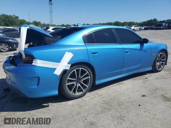✅ 2019 Dodge Charger Scat Pack • VIN: 2C3CDXGJ9KH510696 • Lot: 53519565. Listed on Copart with 84,487 mi. Free auction sales archive from the USA and detailed vehicle history report at DreamBid. Image 3.