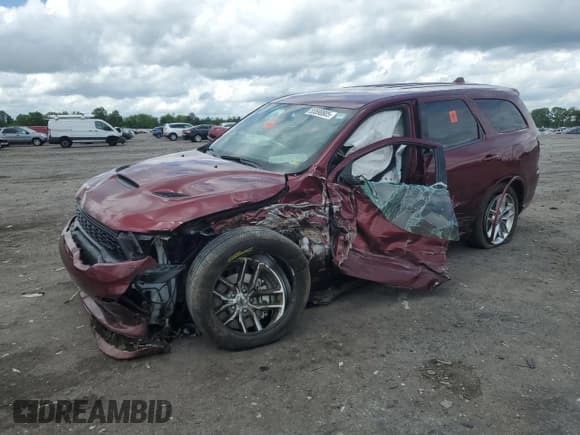 ✅ 2021 Dodge Durango R/T • VIN: 1C4SDJCT0MC723439 • Лот: 55590805. Опубликован ранее на Copart с пробегом 67 853 миль. Бесплатный доступ к архиву аукционных продаж из США и подробный отчёт об истории автомобиля на DreamBid. Изображение 1.