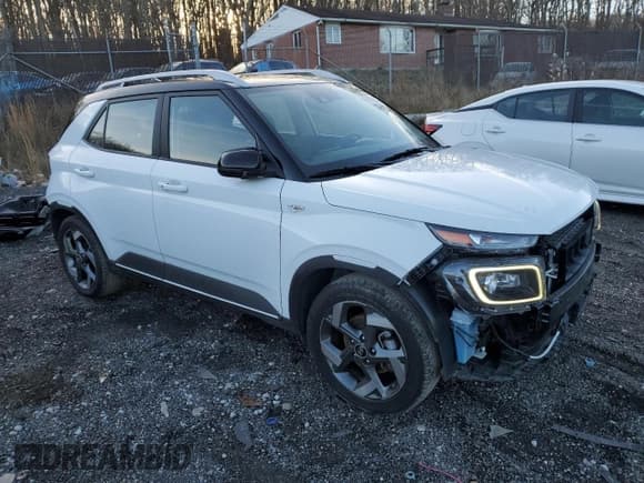 ✅ 2022 Hyundai Venue Limited • VIN: KMHRC8A36NU180604 • Lot: 84219934. Listed on Copart with 39,064 mi. Free auction sales archive from the USA and detailed vehicle history report at DreamBid. Image 4.