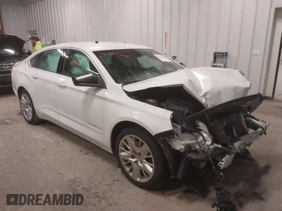 ✅ 2016 Chevrolet Impala LS • VIN: 2G11X5SA7G9171260 • Lot: 41995402. Listed on IAAI with 140,482 mi. Free auction sales archive from the USA and detailed vehicle history report at DreamBid. Image 1.