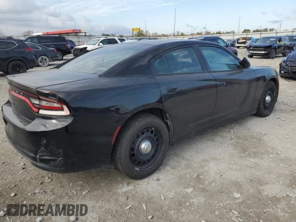 ✅ 2015 Dodge Charger Police • VIN: 2C3CDXKT5FH818012 • Lot: 91241145. Listed on Copart with 110,629 mi. Free auction sales archive from the USA and detailed vehicle history report at DreamBid. Image 3.