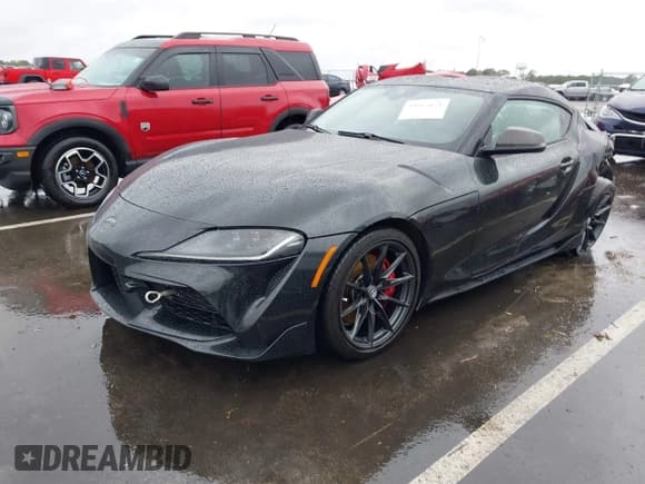 ✅ 2023 Toyota Supra Premium • VIN: WZ1DB0G06PW061007 • Lot: 43555671. Listed on IAAI with 30,081 mi. Free auction sales archive from the USA and detailed vehicle history report at DreamBid. Image 18.